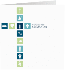 Danksagung Kommunion "Signum"