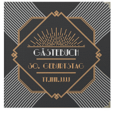 Gästebuch Selection Geburtstag "Glamour"