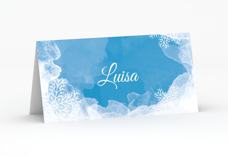 Tischkarte Hochzeit Frozen Tischkarten mit Winter-Design