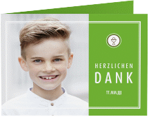 Klick: Details zu Danksagung Kommunion "Calix" anzeigen Danksagung Kommunion "Calix"