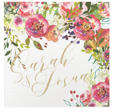 Klick: Details zu Gästebuch Selection Hochzeit "Flowerbomb" anzeigen Gästebuch Selection Hochzeit Flowerbomb Leinen-Hardcover weiss