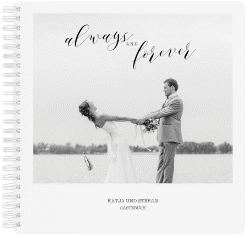 Klick: Details zu Gästebuch Hochzeit "Photoframe" anzeigen Gästebuch Hochzeit "Photoframe" Ringbindung