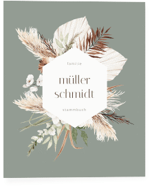 Klick: Details zu Stammbuch A4 "Bohemian" anzeigen Stammbuch A4 Bohemian Stammbuch A4 gruen
