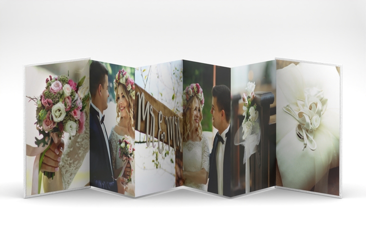 Foto-Leporello Hochzeit Herbsthochzeit Leporello