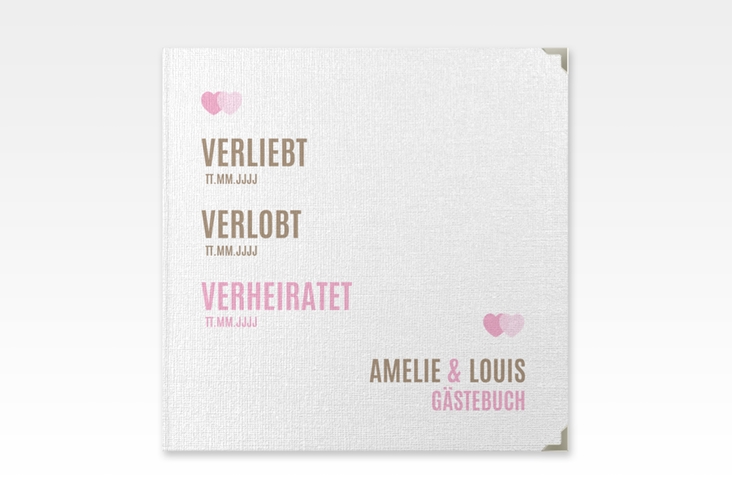 Gästebuch Selection Hochzeit Couple Leinen-Hardcover