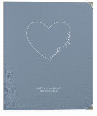 Klick: Details zu Hochzeitsalbum "Lebenstraum" anzeigen Hochzeitsalbum Lebenstraum 21 x 25 cm blau
