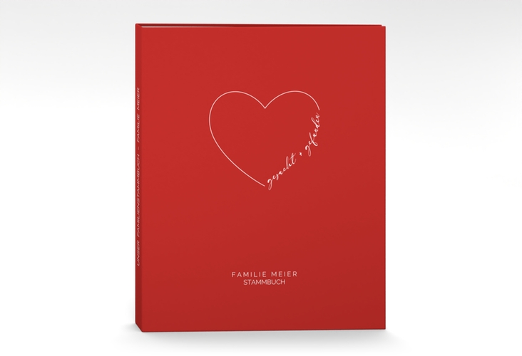 Stammbuch A4 Lebenstraum Stammbuch A4 rot