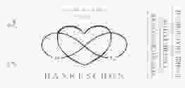 Dankeskarte Hochzeit "Infinity"