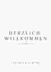 Willkommensschild Poster Ivy 50 x 70 cm Poster minimalistisch mit kleiner botanischer Illustration