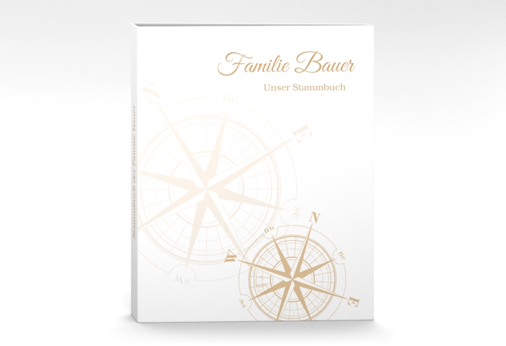Stammbuch A4 Windrose Stammbuch A4 beige