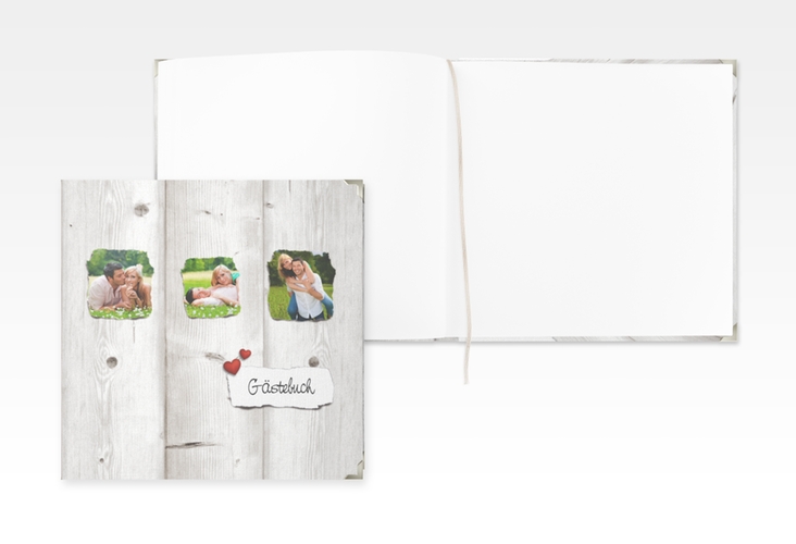 Gästebuch Selection Hochzeit Reichenhall Leinen-Hardcover weiss