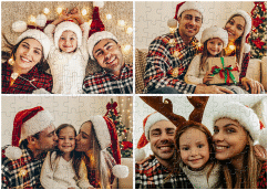 Fotopuzzle 200 Teile Weihnachtsvorfreude 200 Teile