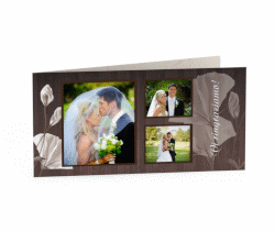 Klick: Details zu Ringraziamenti matrimonio collezione Barcelona anzeigen Ringraziamenti matrimonio collezione Barcelona DIN lang Klappkarte