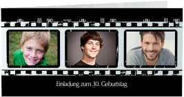 Einladung 30. Geburtstag "Christian/Christine"