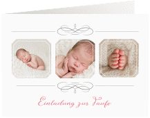 Klick: Details zu Einladung Taufe "Federleicht" anzeigen Einladung Taufe "Federleicht"