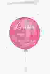 Danksagung Taufe  "Balloon"