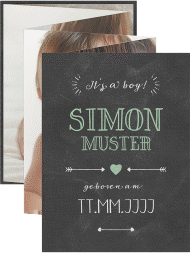 Foto-Leporello Baby Tiptoe Leporello tuerkis