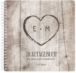 Klick: Details zu Trautagebuch Hochzeit "Wood" anzeigen Trautagebuch Hochzeit "Wood" Trautagebuch Hochzeit braun