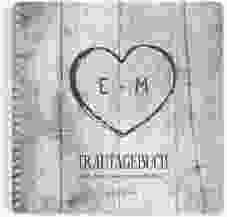Trautagebuch Hochzeit "Wood" Trautagebuch Hochzeit weiss