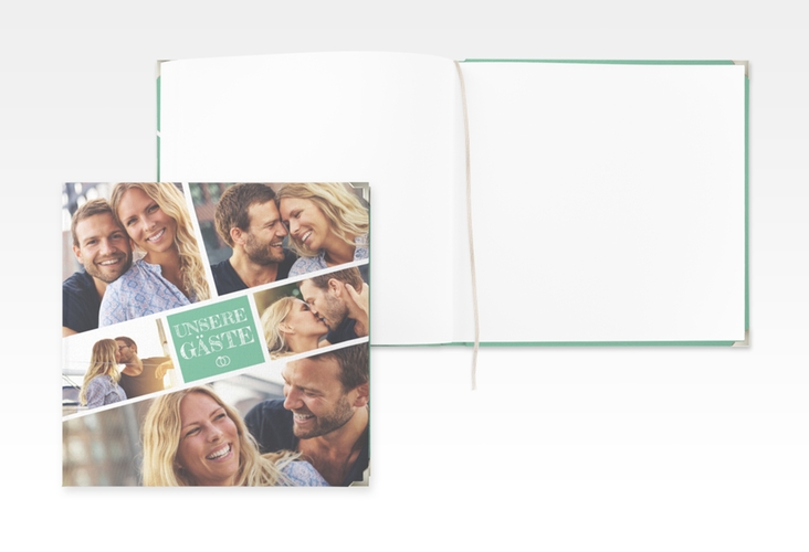 Gästebuch Selection Hochzeit Rise Leinen-Hardcover
