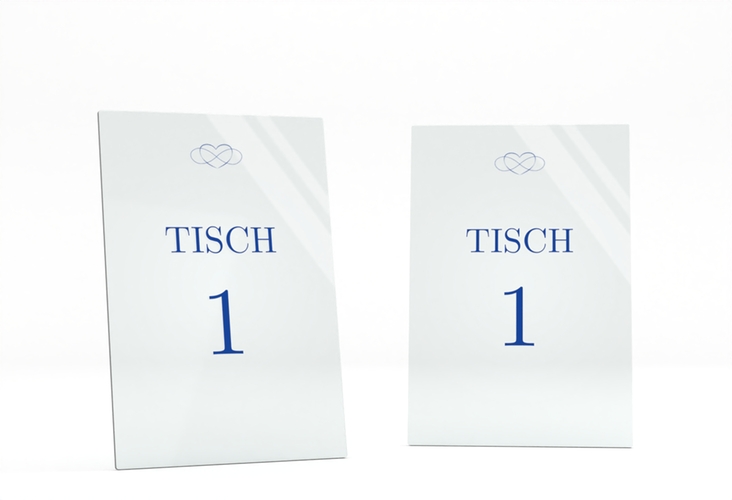 Tischnummer Acryl Hochzeit Infinity Tischaufsteller Acryl