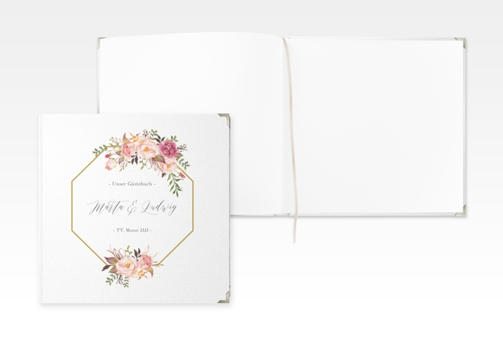 Gästebuch Selection Hochzeit Prachtvoll Leinen-Hardcover