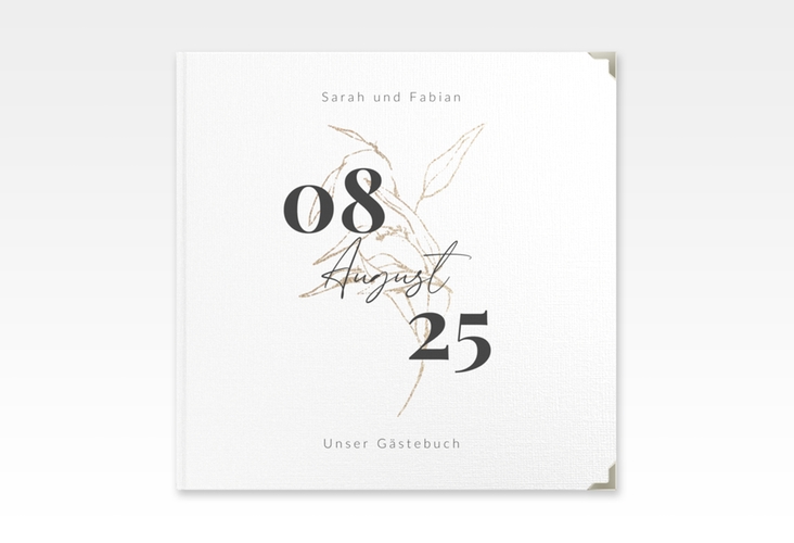 Gästebuch Selection Hochzeit Seed Leinen-Hardcover