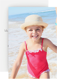 A6 Karte - 1 Bild A6 Karte hoch