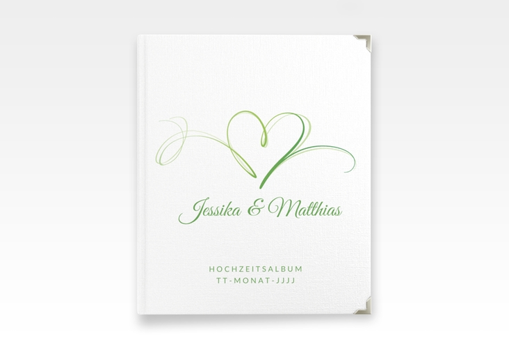 Hochzeitsalbum Envie 21 x 25 cm gruen