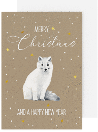 Weihnachtskarte "Winterwunderland"