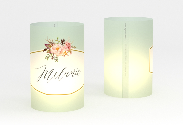 Windlicht Hochzeit Prachtvoll Windlicht mint