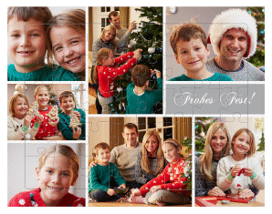 Fotopuzzle 40 Teile Kerzenschein 40 Teile grau