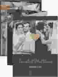 Foto-Leporello Hochzeit Sparkly Leporello gold