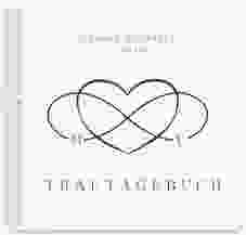 Trautagebuch Hochzeit Infinity Trautagebuch Hochzeit blau