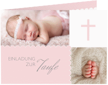 Klick: Details zu Taufeinladung "Blossom" anzeigen Taufeinladung "Blossom"