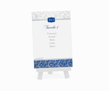 Klick: Details zu Segnaposti matrimonio collezione Latina anzeigen Segnaposti matrimonio collezione Latina Tischaufsteller marrone