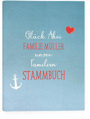 Stammbuch A5 Ehehafen Stammbuch A5 blau