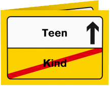 Klick: Details zu Einladung Jugendweihe "United" anzeigen Einladung Jugendweihe United A6 Klappkarte quer gelb wie Ortsschild