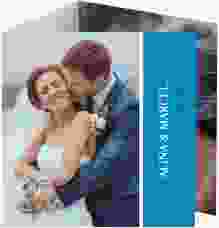 Dankeskarte Hochzeit "Classic"