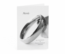 Klick: Details zu Menù matrimonio collezione Siviglia anzeigen Menù matrimonio collezione Siviglia DIN A5 geklappt