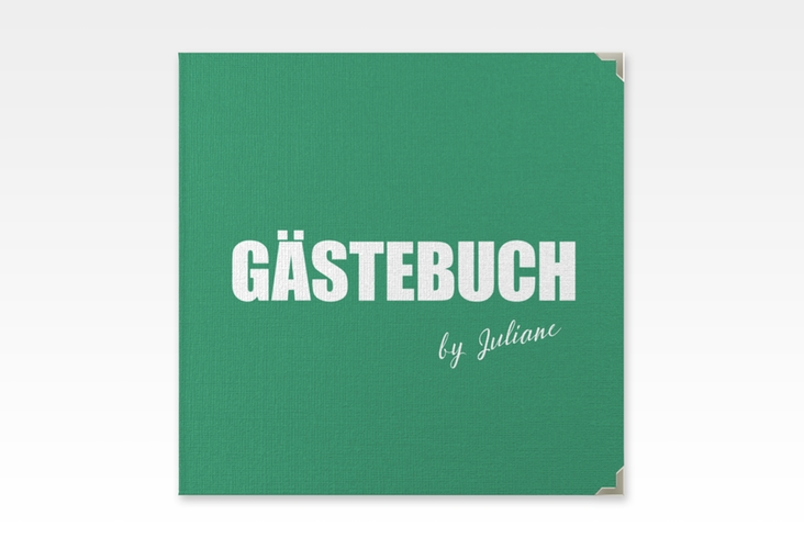 Gästebuch Selection Geburtstag Zig Leinen-Hardcover gruen