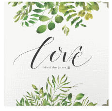 Klick: Details zu Gästebuch Selection Hochzeit "Botany" anzeigen Gästebuch Selection Hochzeit Botany Leinen-Hardcover beige