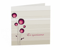 Klick: Details zu Inviti matrimonio collezione Tivoli anzeigen Inviti matrimonio collezione Tivoli Quadratische Klappkarte