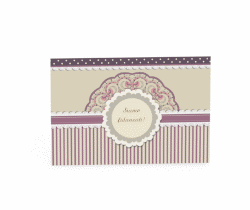 Klick: Details zu Inviti fidanzamento matrimonio collezione Sorrento anzeigen Inviti fidanzamento matrimonio collezione Sorrento A6 Postkarte lila