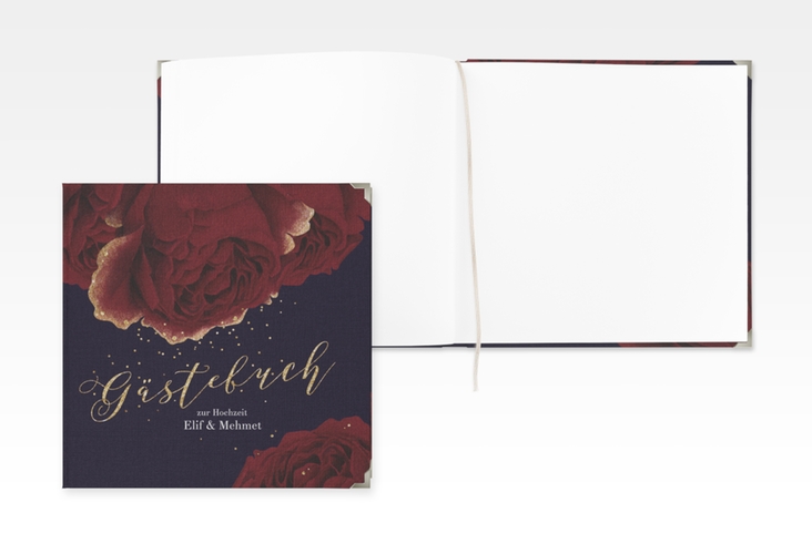 Gästebuch Selection Hochzeit Cherie Leinen-Hardcover schwarz