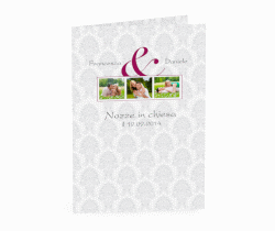 Klick: Details zu Libro messa matrimonio collezione Nantes anzeigen Libro messa matrimonio collezione Nantes DIN A5 geklappt fucsia