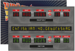 Klick: Details zu Einladung 40. Geburtstag "Timemachine" anzeigen Einladung 40. Geburtstag Timemachine