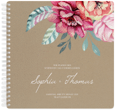 Klick: Details zu Trautagebuch Hochzeit "Blooming" anzeigen Trautagebuch Hochzeit Blooming Trautagebuch Hochzeit Kraftpapier