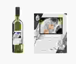 Etichette vino matrimonio collezione Barcelona Etikett Weinflasche 4er Set