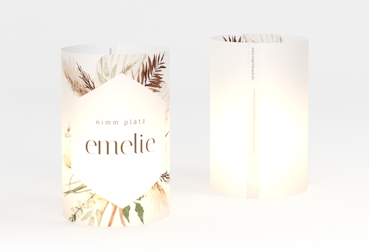 Windlicht Hochzeit Bohemian Windlicht weiss